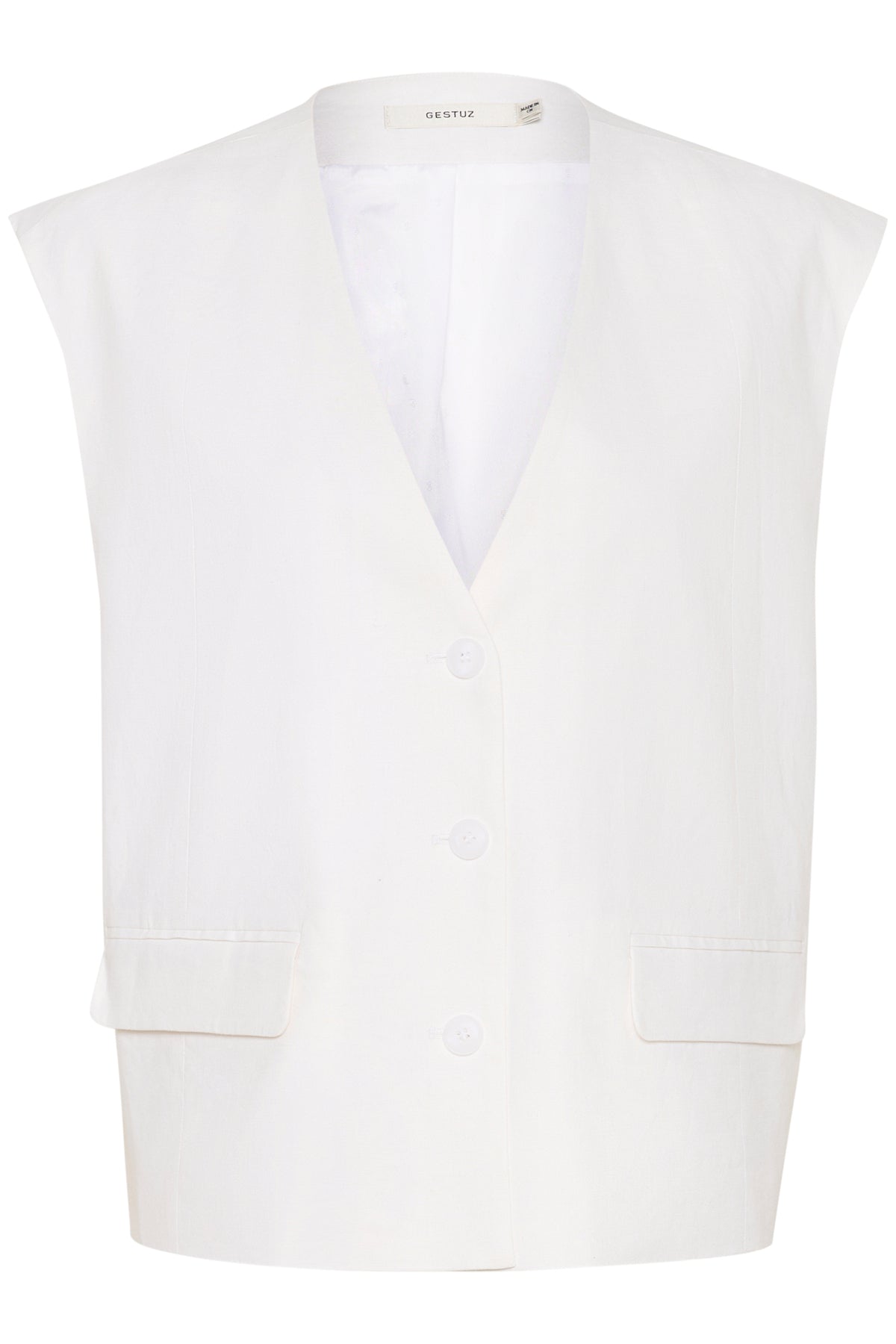 GZizza linneväst Bright White - 10910239