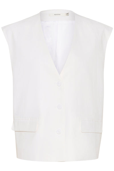 GZizza linneväst Bright White - 10910239 Thumbnail