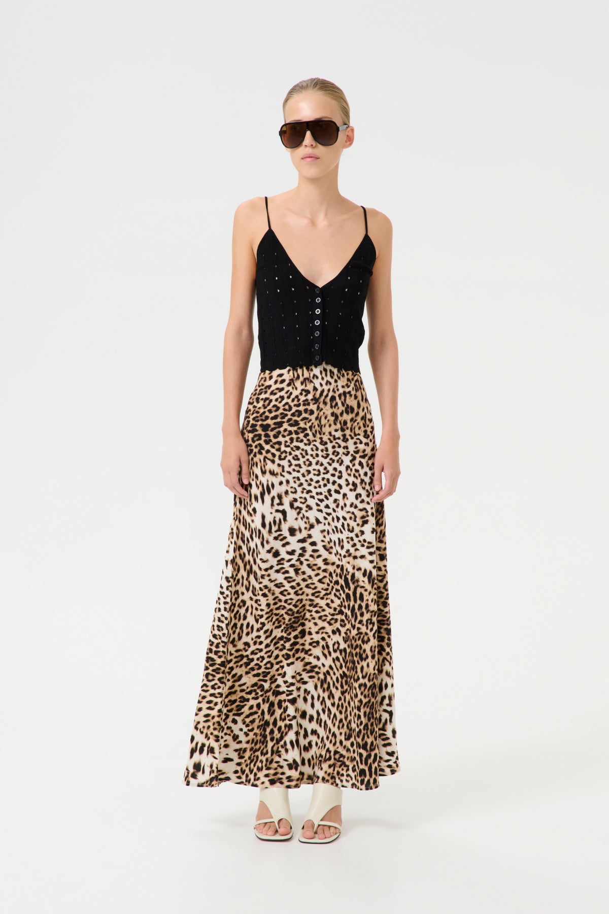 GZgeopa P HW kjol leopard smörgult