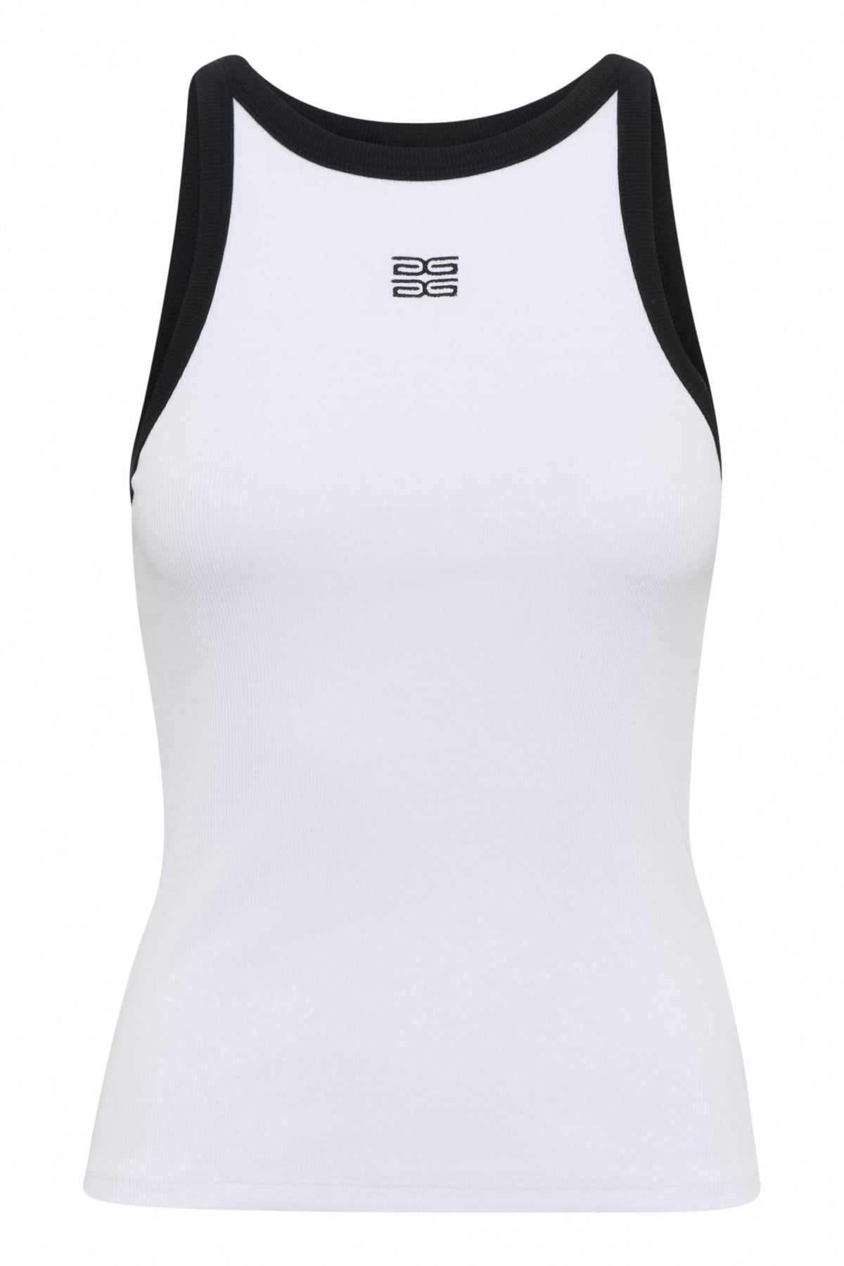 GZdrew linne med kontrastlogotyp Bright White