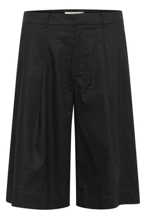 GZizza linneshorts MW Svart