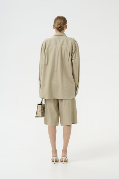 GZizza linneshorts MW Silver Sage Thumbnail