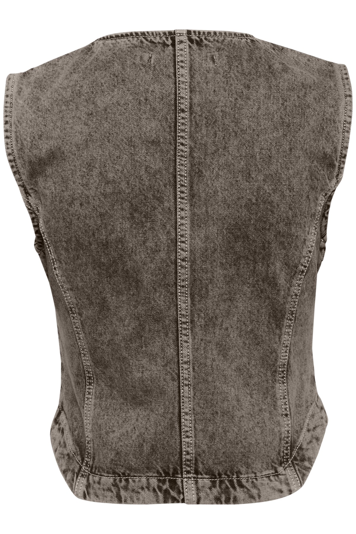 GZjosie väst Greige denim wash - 10910304