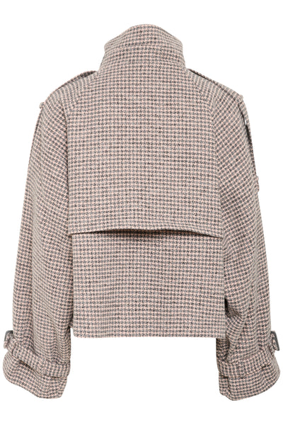 GZavic kort jacka Rose dust/grey houndstooth - 10910324 Thumbnail