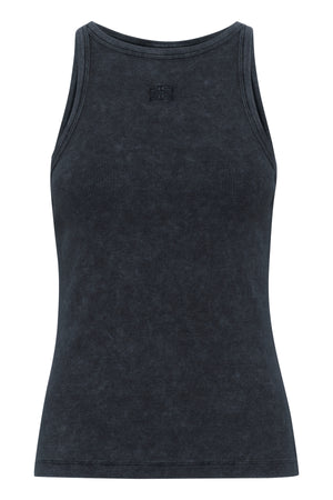 GZdrew washed logo tank Grå tvättad - 10910365