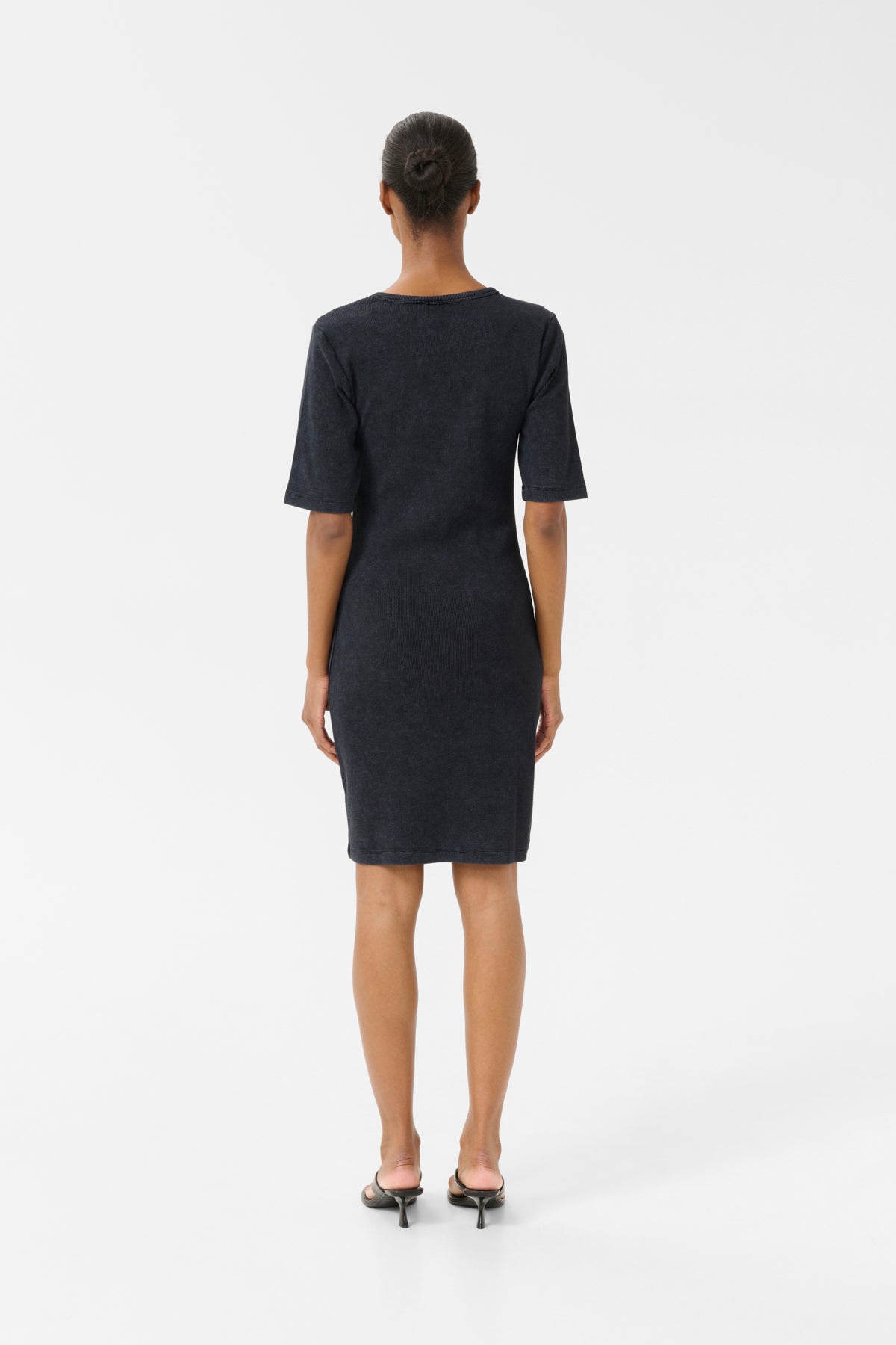 GZdrew washed logo dress Grå tvättad - 10910367