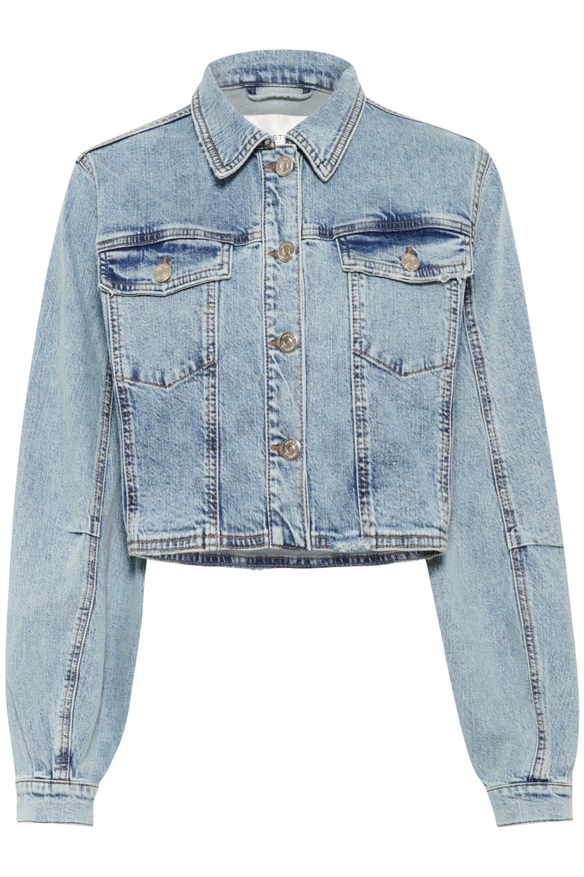 GZdea kort jacka Ljusblå denim - 10910382