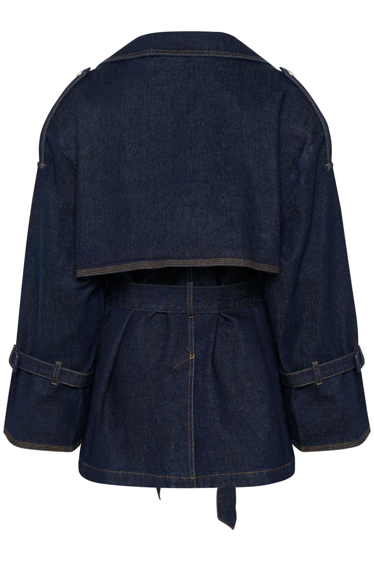 GZsummer trenchcoat otvättad denim - 10910393