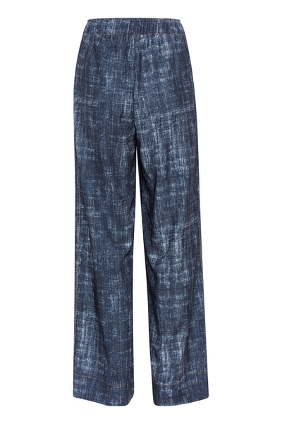 GZdemia P HW pants Dark denim structure - 10910410 Thumbnail