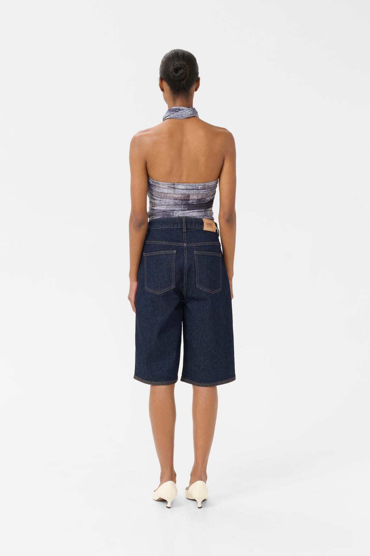 GZsummer HW long shorts Obehandlad denim - 10910456