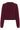 GZalpha ls contrast cardigan Blood Red Melange/Black - 10910459