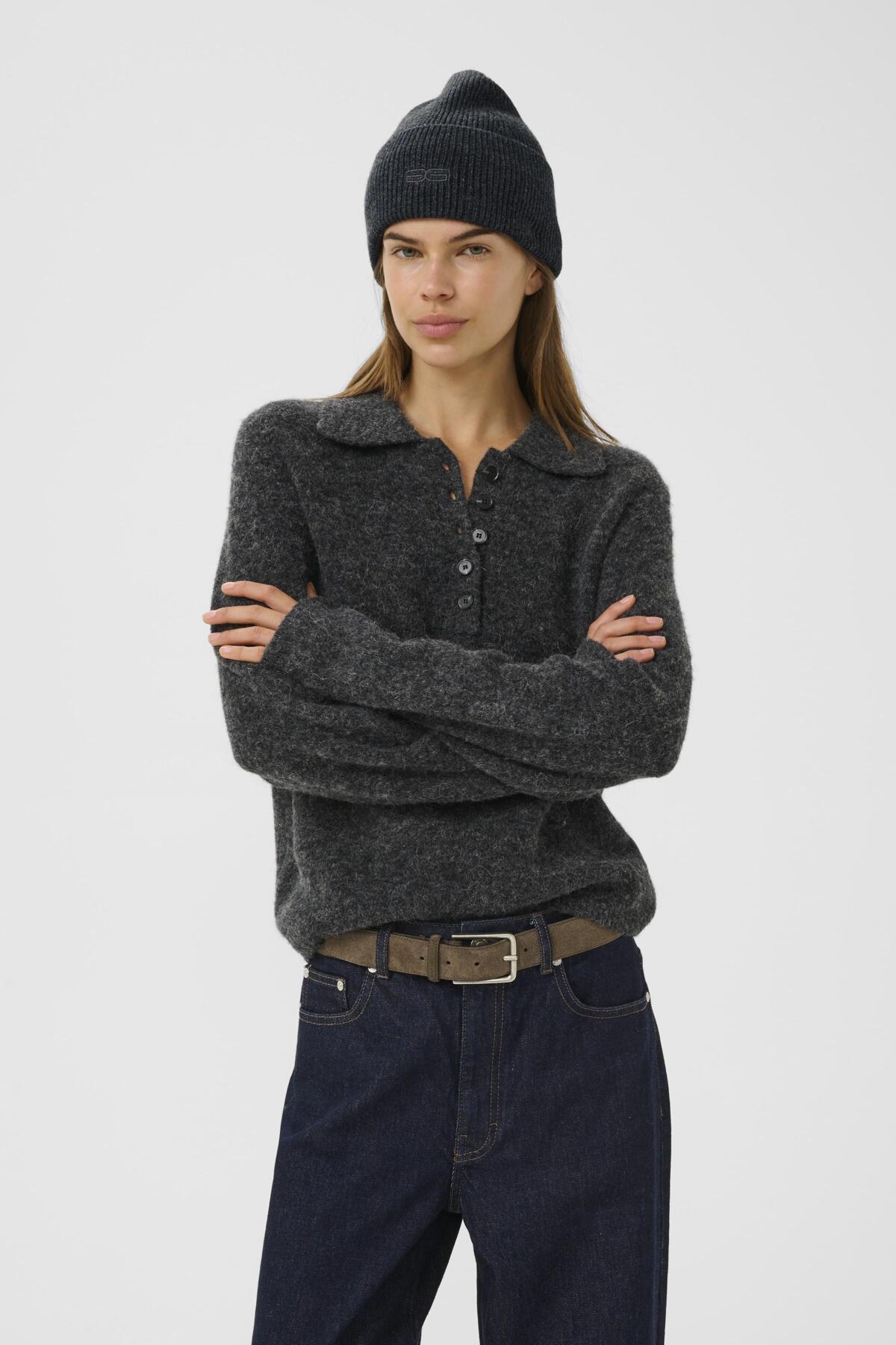 GZkari mössa Charcoal Melange - 10910460