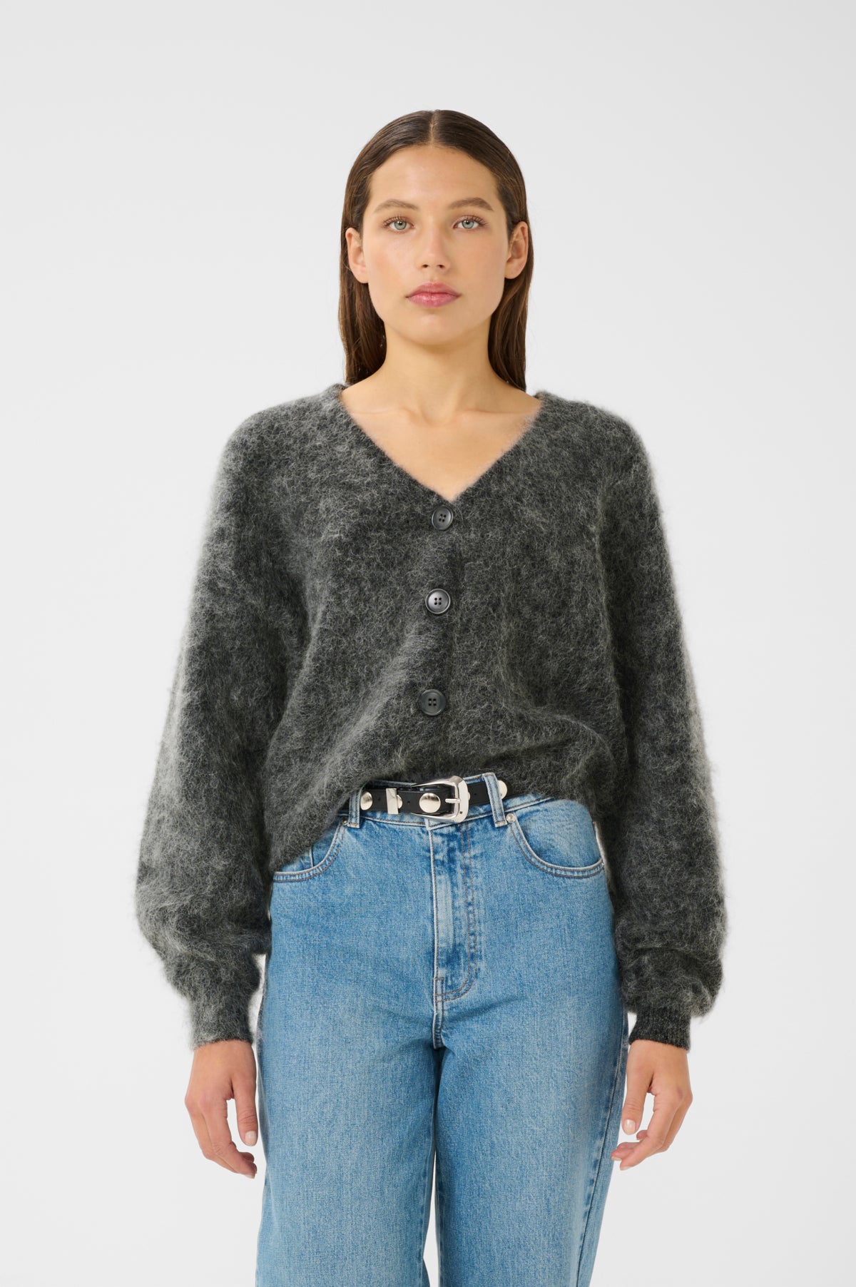 GZdebbie kofta NOOS Charcoal Melange - 10910475