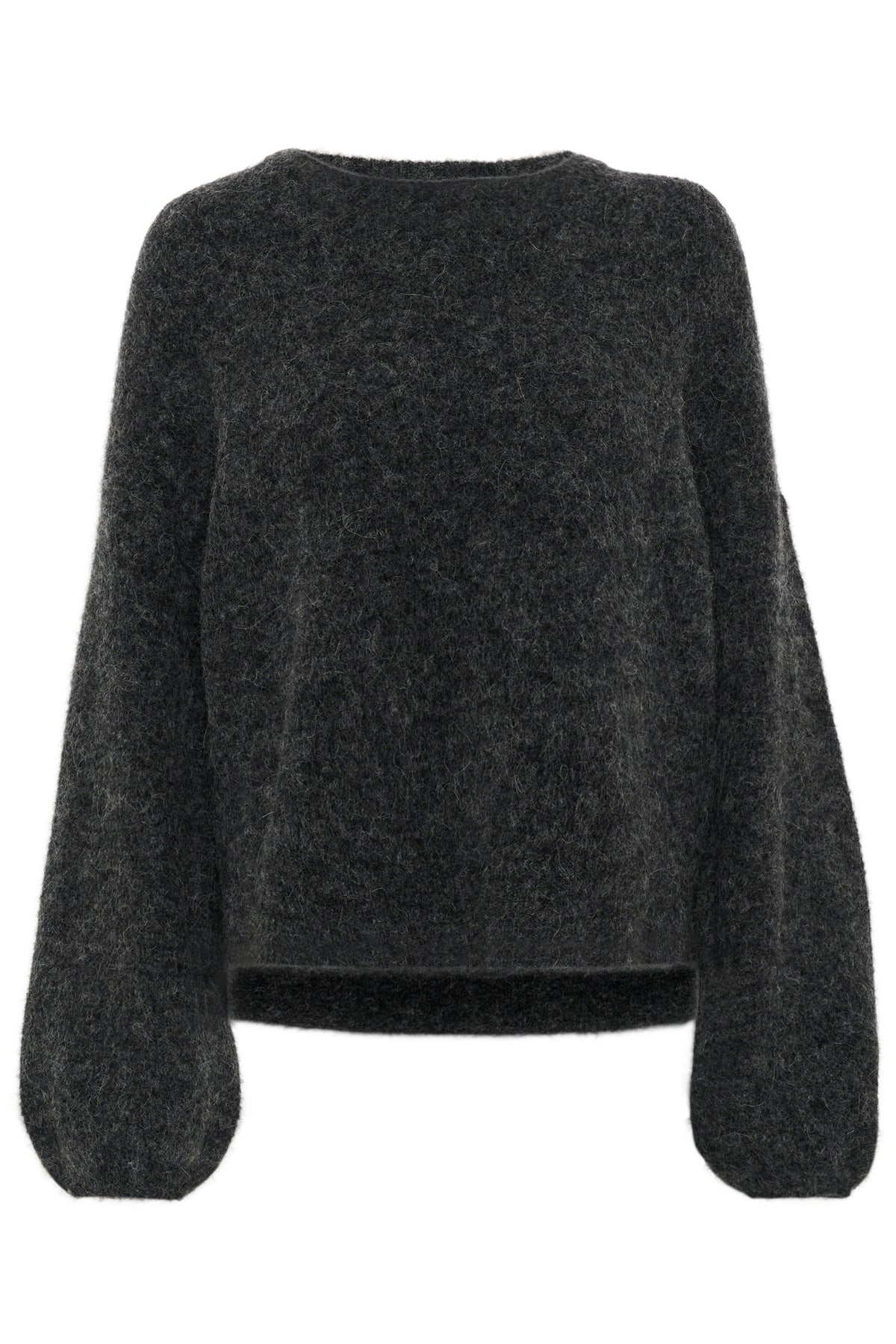 GZalpha slit pullover NOOS Charcoal Melange - 10910478