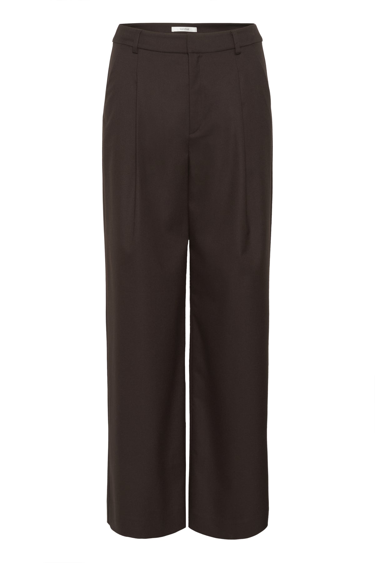 GZpaula melange MW wide pants Molé - 191106 - 10910494