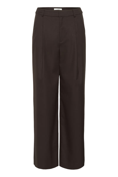 GZpaula melange MW wide pants Molé - 191106 - 10910494 Thumbnail