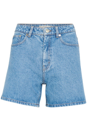 GZdena HW shorts Washed mid blue