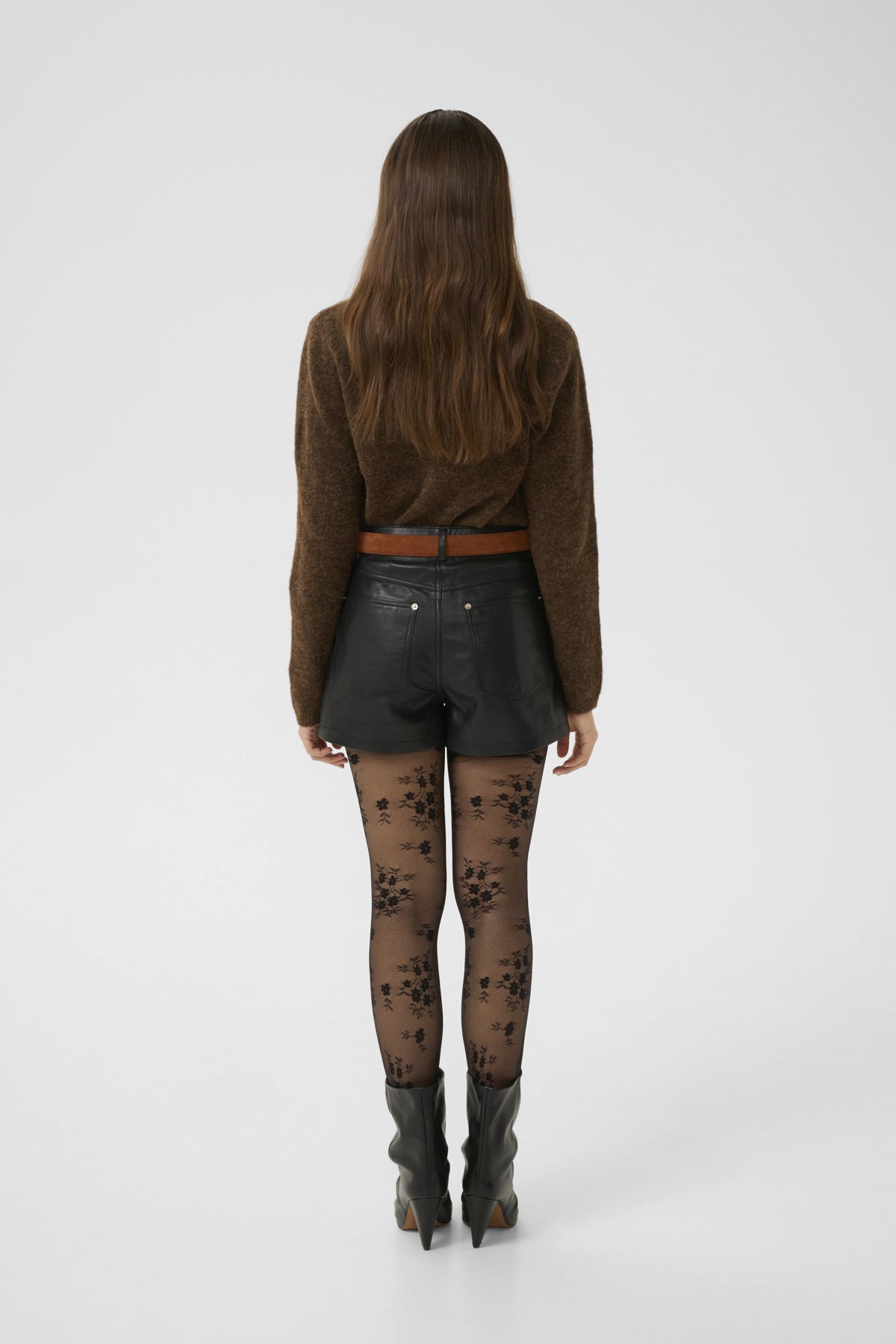GZmarlie HW shorts Black - 10910554