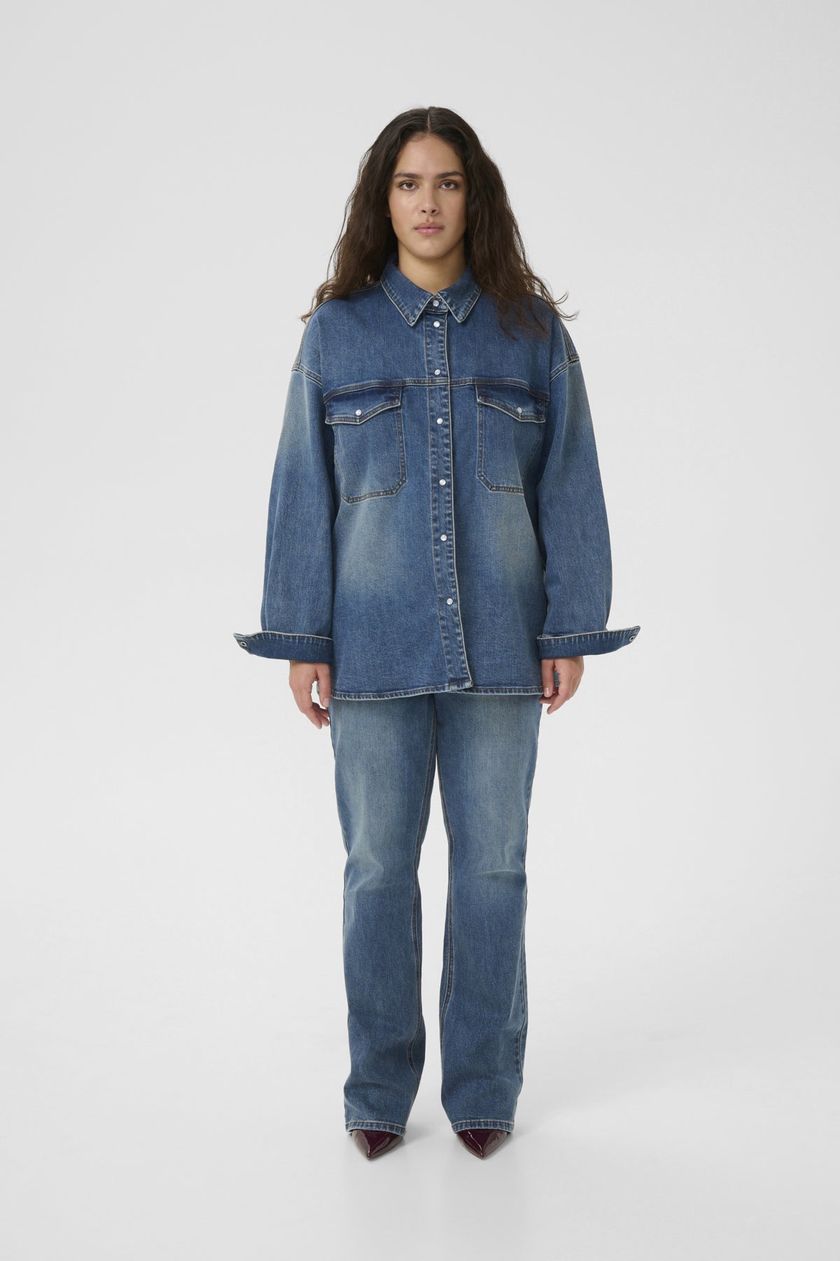 GZviva HW jeans Vintage blue denim - 10910573
