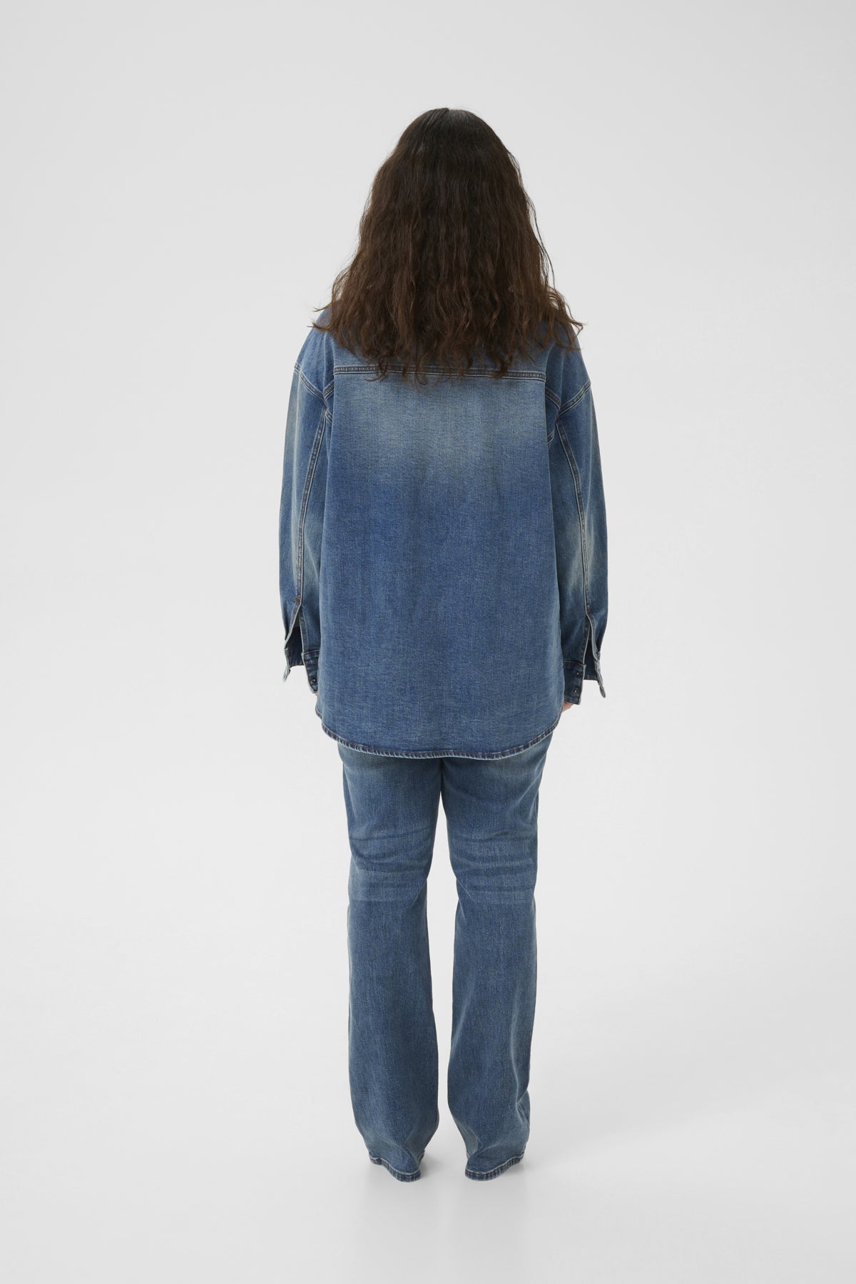 GZviva OZ skjorta Vintage blue denim - 10910575