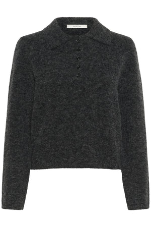 GZalpha polotröja Charcoal melange - 106286 - 10910589