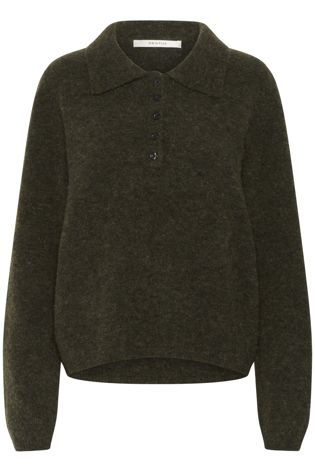 GZalpha pikétröja Olive M‚lange - 108311 - 10910589