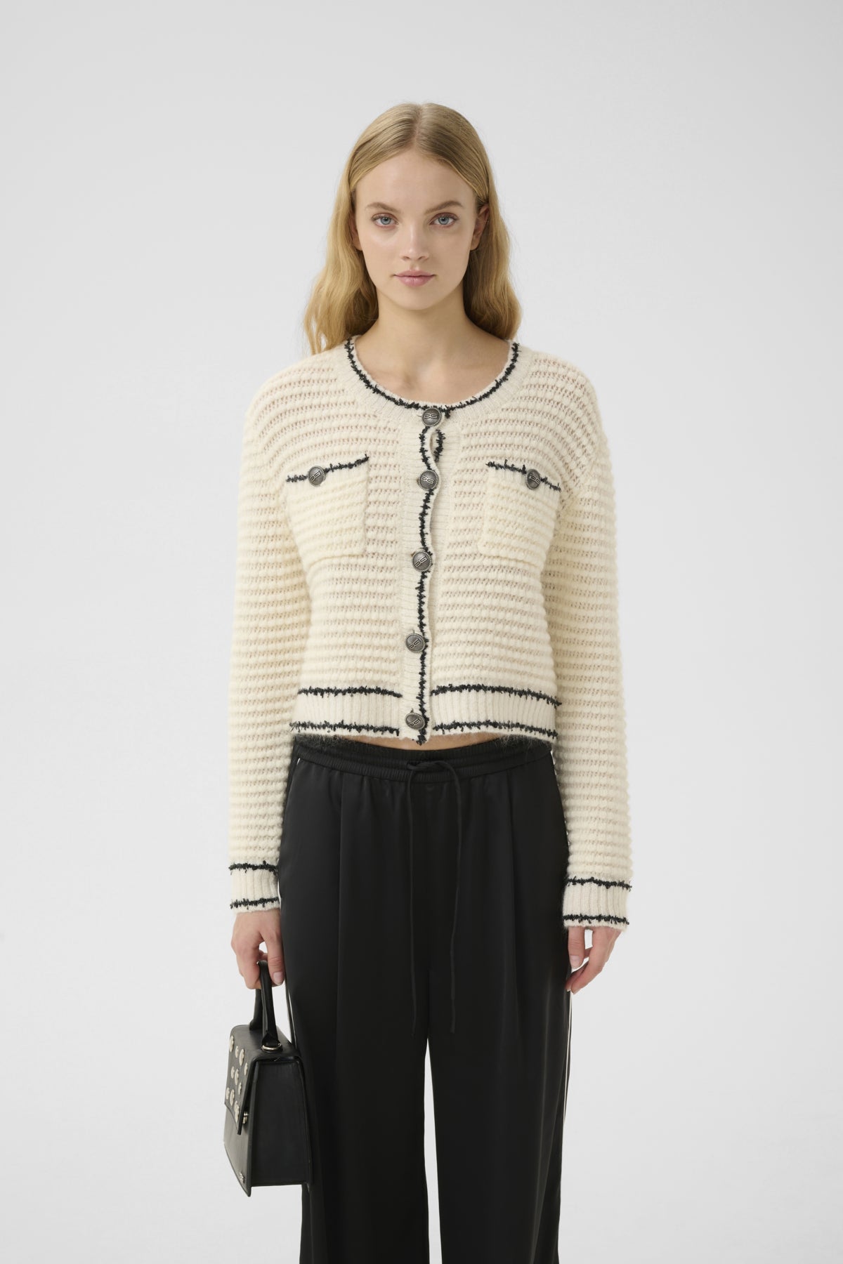 GZcleana cardigan Egret - 10910592