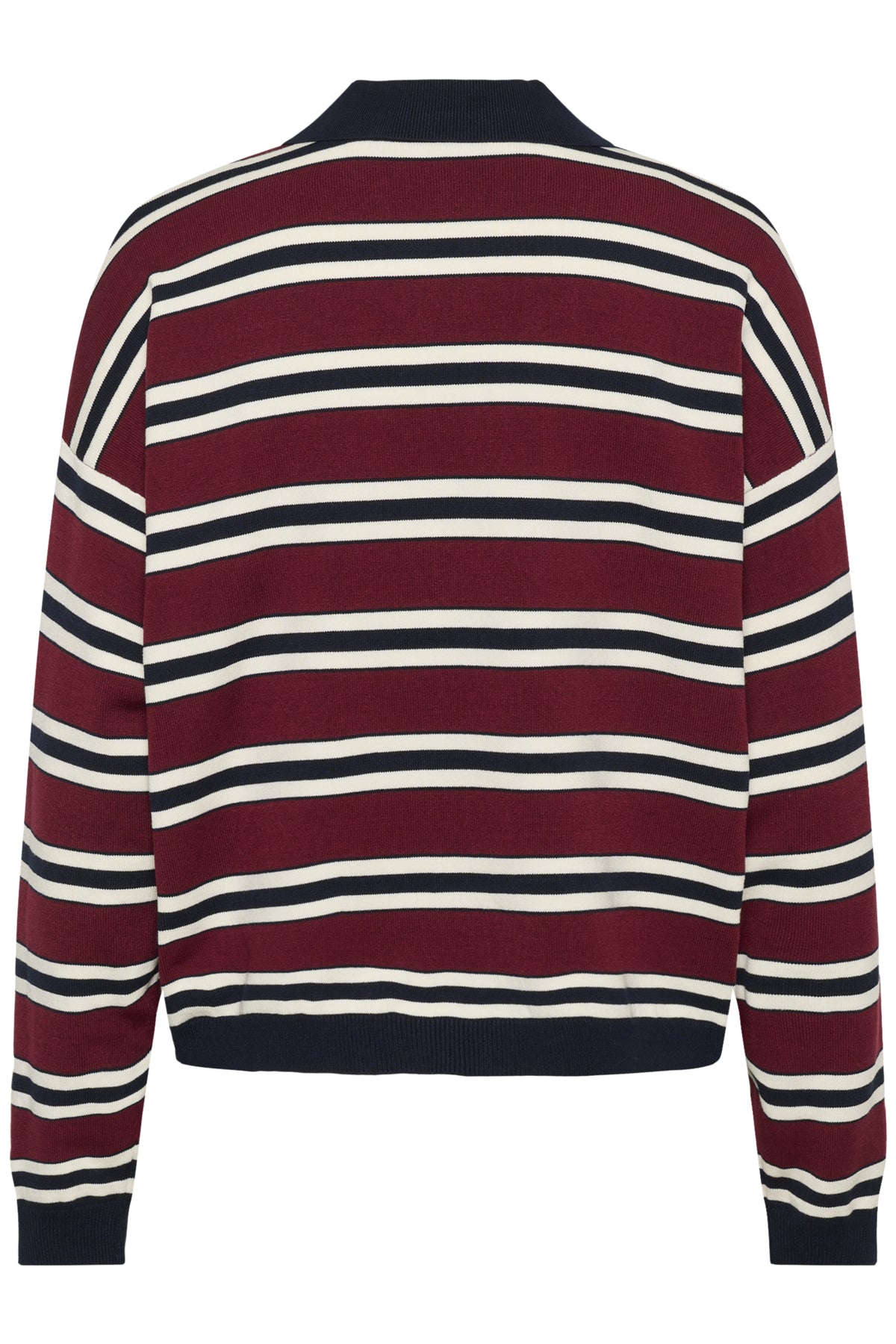GZpaige polotröja Cabernet/Skycaptain/Egret - 10910655