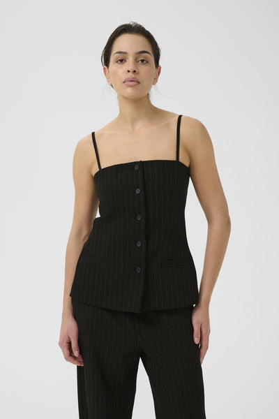 GZjoelle korsett Black pinstripe - 105270 - 10910713 Thumbnail