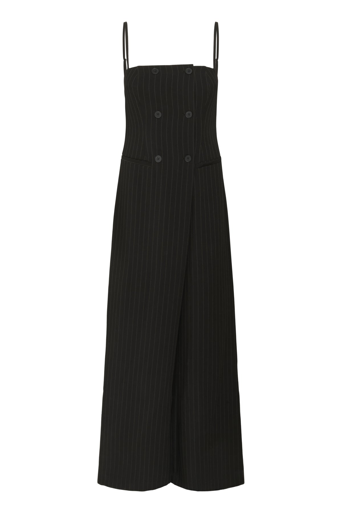 GZjoelle jumpsuit Svart nålrandig - 105270 - 10910726