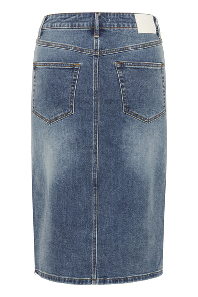 GZviva HW pencil skirt Vintage blue denim - 10910730 Thumbnail