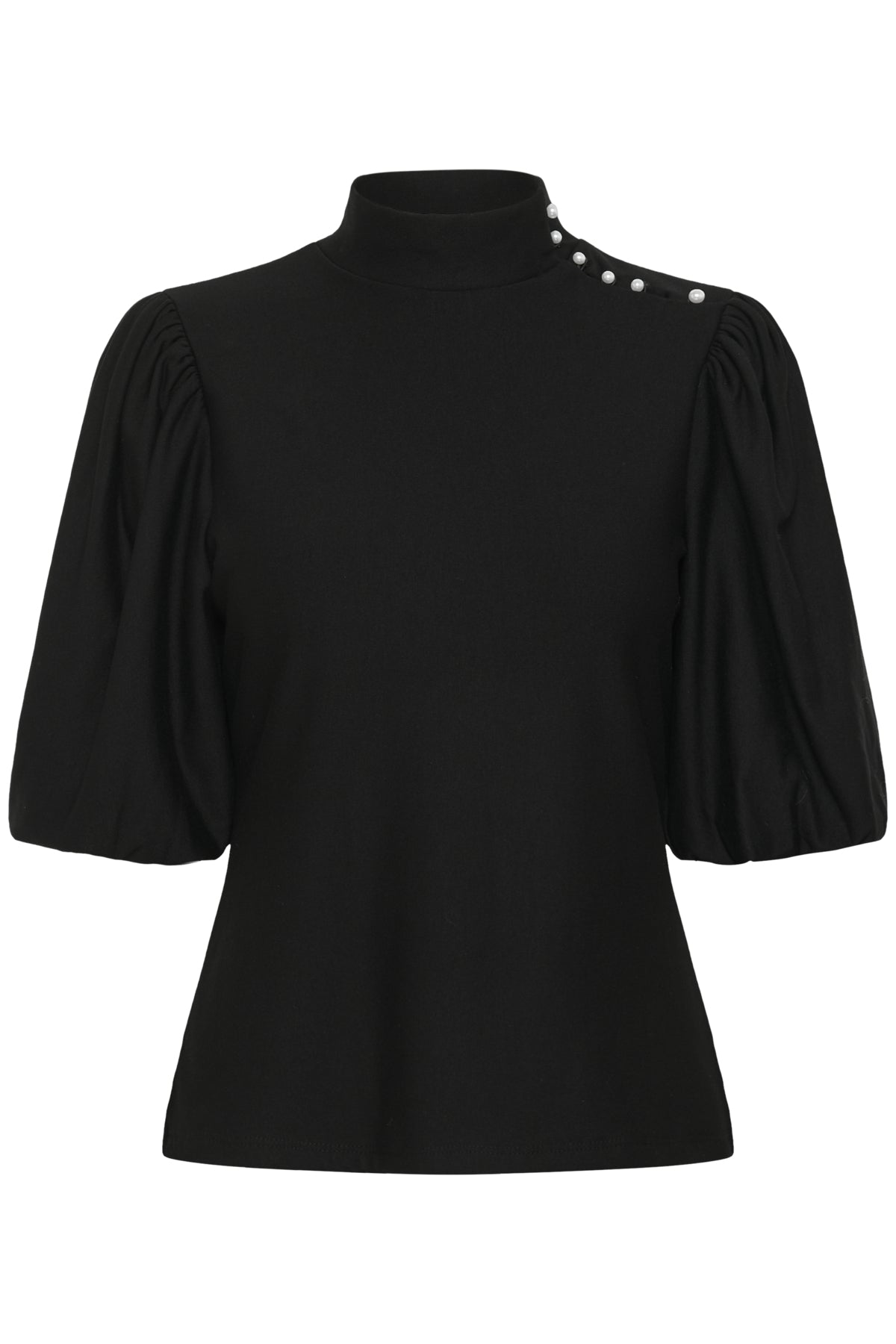 GZrifa button balloon top Black - 100017 - 10910760