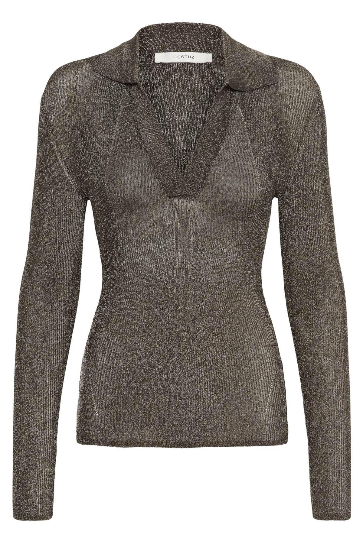 GZsilvi polotröja Warm grey metallic - 106076 - 10910788