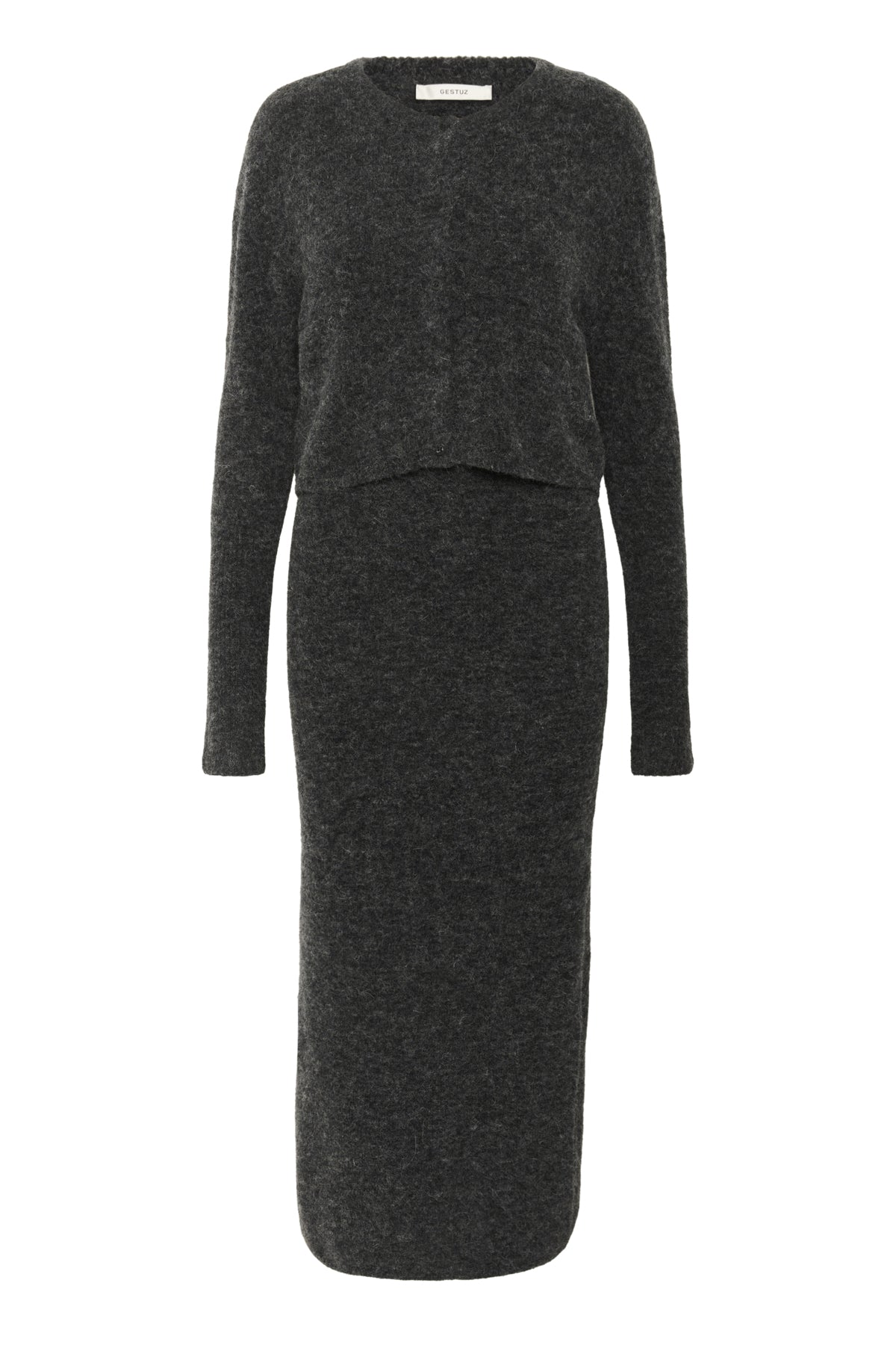 GZalpha 2-i-1-klänning Charcoal melange - 106286 - 10910818