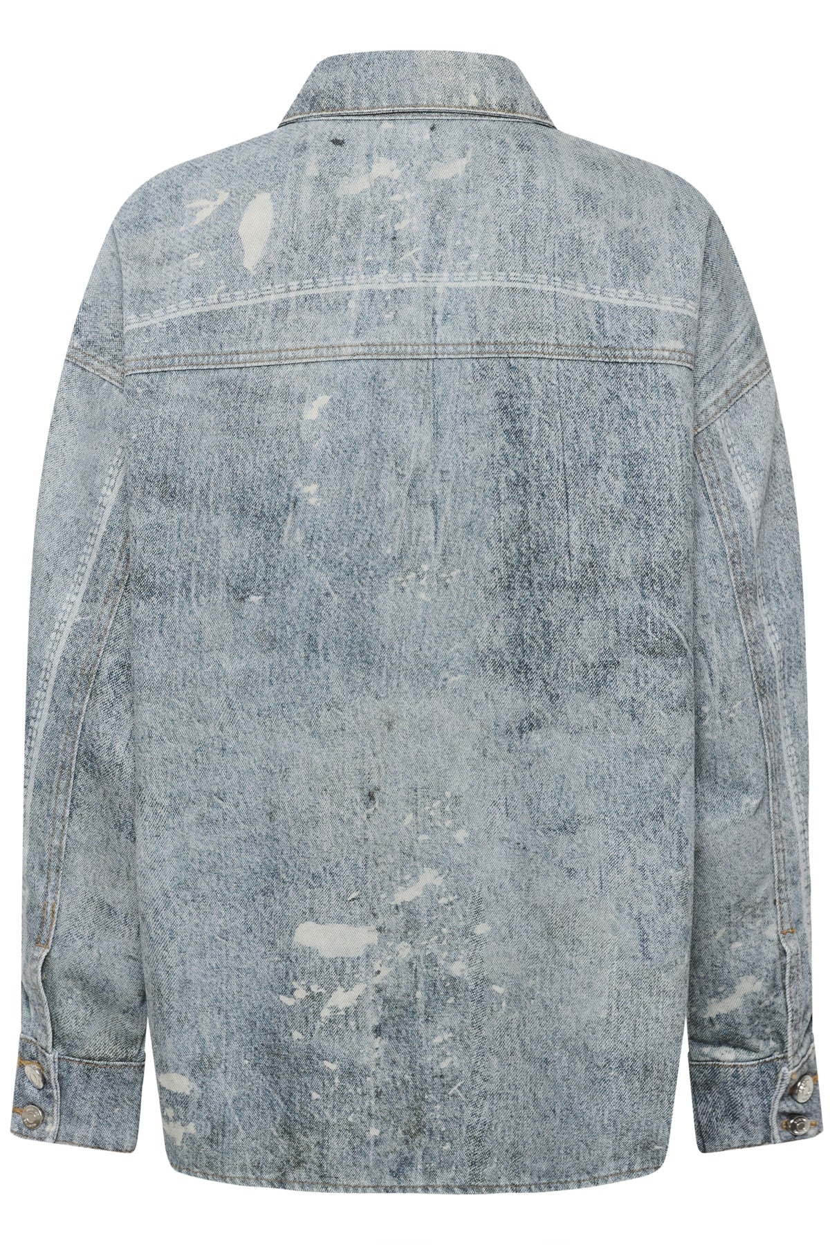 GZcornelia skjorta Printed denim blue - 108834 - 10910864