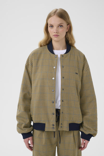 GZchicca bomber Corn/brun/blå rutig - 108853 - 10910893 Thumbnail