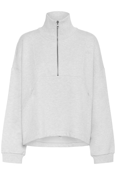 GZnormi sweatshirt Ultra light grey mélange - 108 - 10910978 Thumbnail