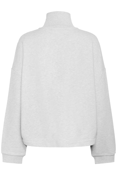 GZnormi sweatshirt Ultra light grey mélange - 108 - 10910978 Thumbnail