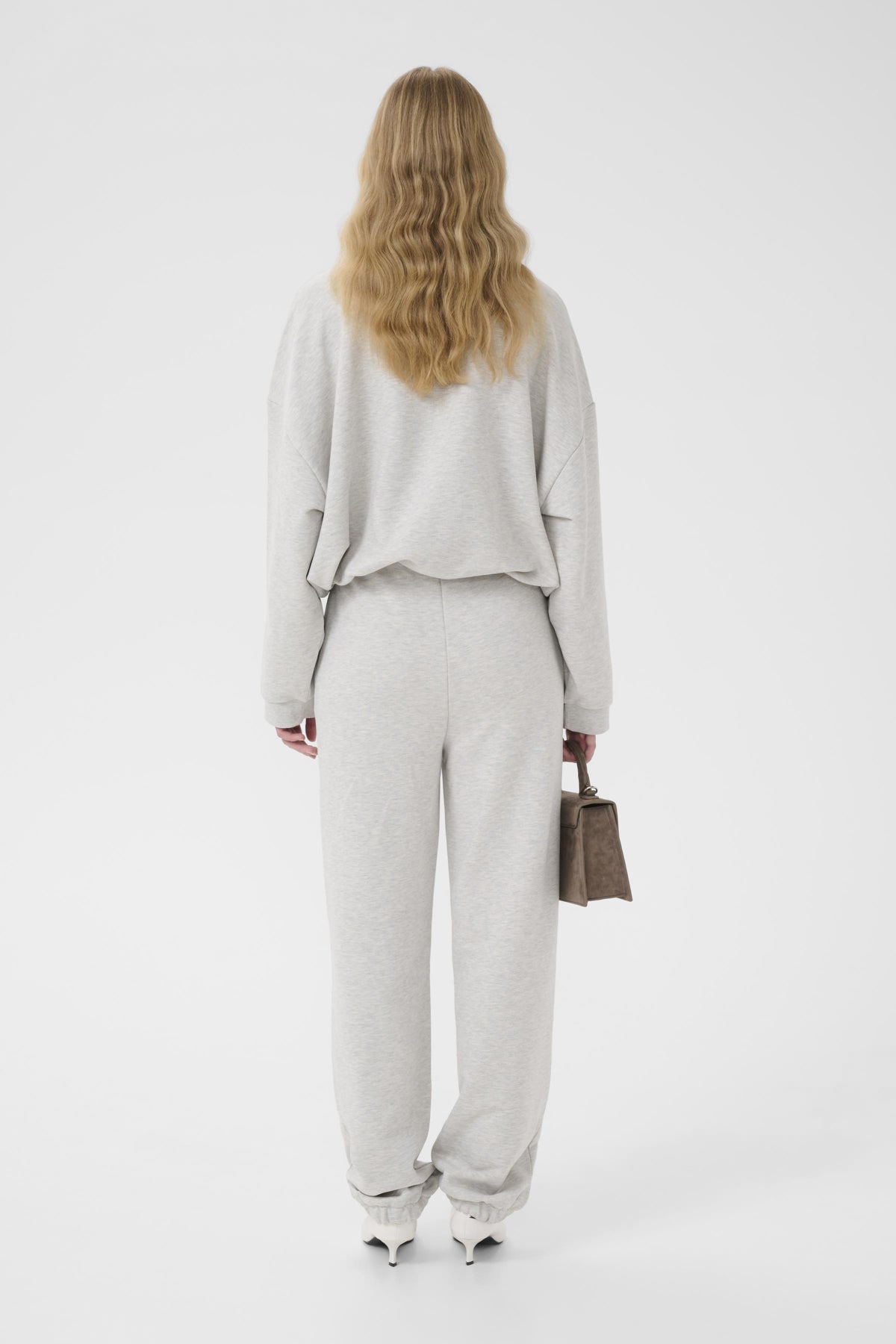 GZnormi sweatshirt Ultra light grey mélange - 108 - 10910978