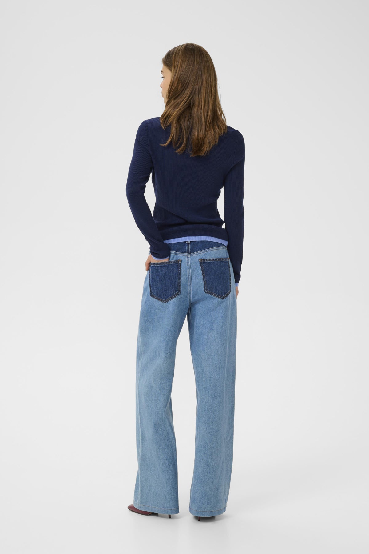 GZdulila HW jeans Denim blue - 10910991