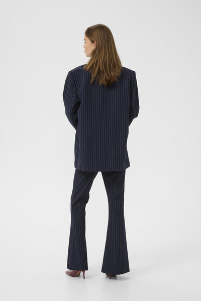 GZnaviana HW-byxor Navy Pinstripe - 10910998 Thumbnail