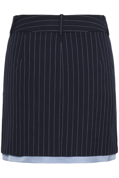 GZnaviana MW kjol Navy Pinstripe - 10911000 Thumbnail