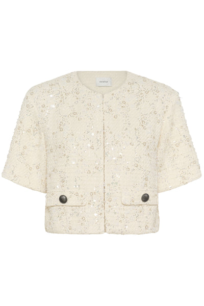 GZchanaya SS-jacka off-white pärlor - 109167 - 10911045 Thumbnail