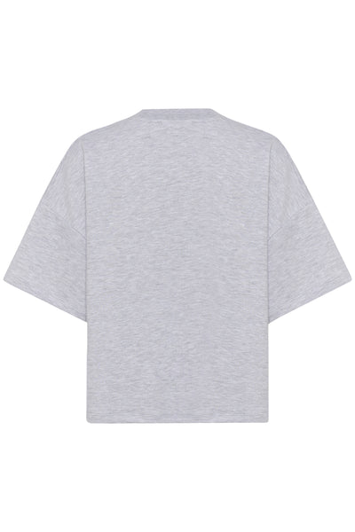 GZgilsa sweat tee Ultra light grey melange - 108 - 10911090 Thumbnail