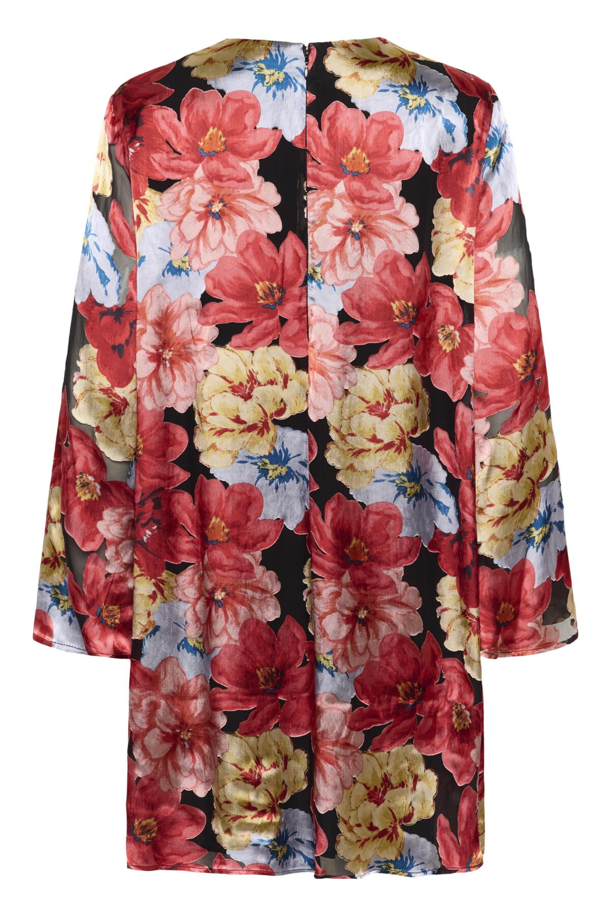 GZsigrida P kort klänning Dessert flower multi - 109158 - 10911232