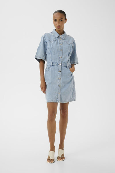 GZmonie klänning ljusblå denim - 109411 - 10911271 Thumbnail