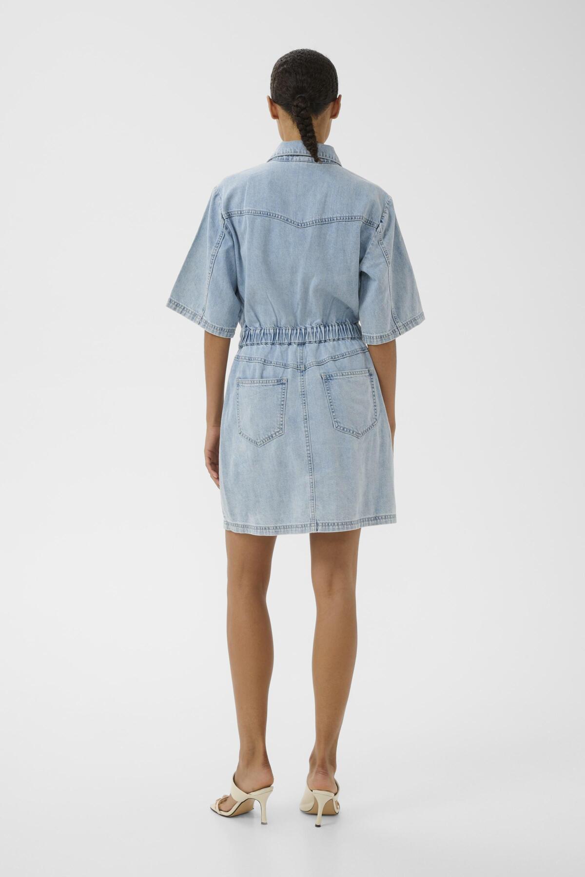 GZmonie klänning ljusblå denim - 109411 - 10911271