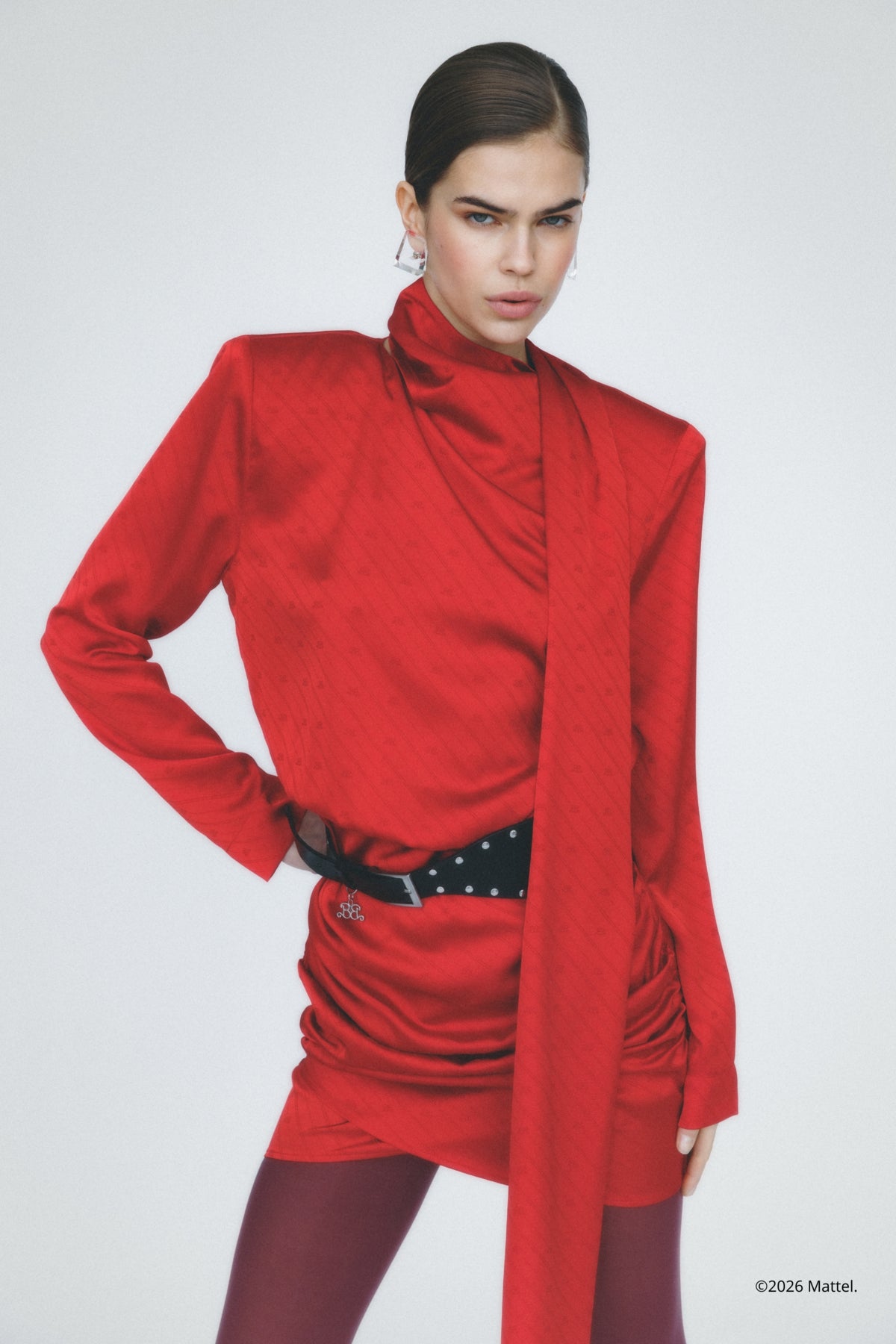 BXGteresa kort klänning Barbados Cherry - 191757 - 10911288