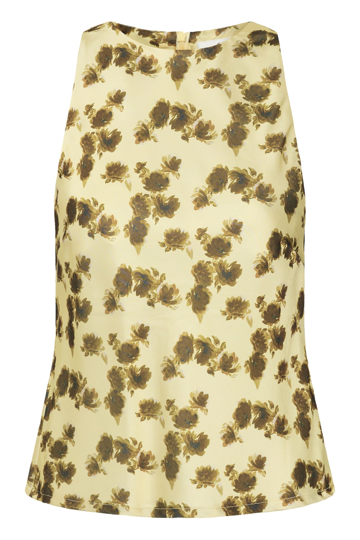 GZchery P blus citron gul oliv blomma - 10 - 10911321