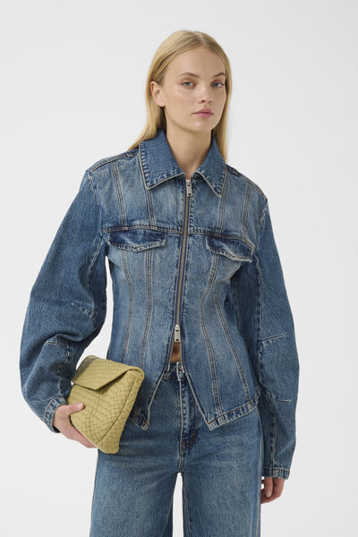 GZmelu jacka Classic mid blue wash - 109598 - 10911347 Thumbnail